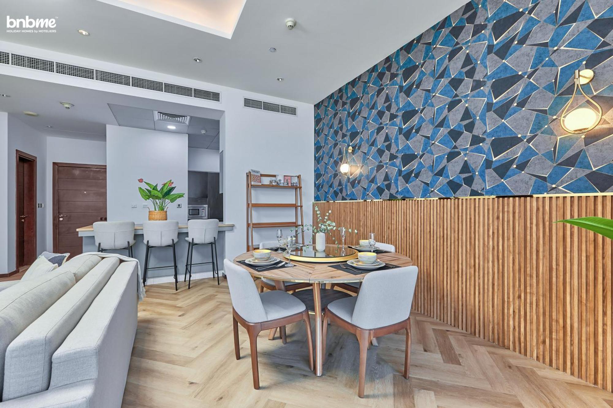 Bnbmehomes - Tiara Tanzanite Dubaï Extérieur photo