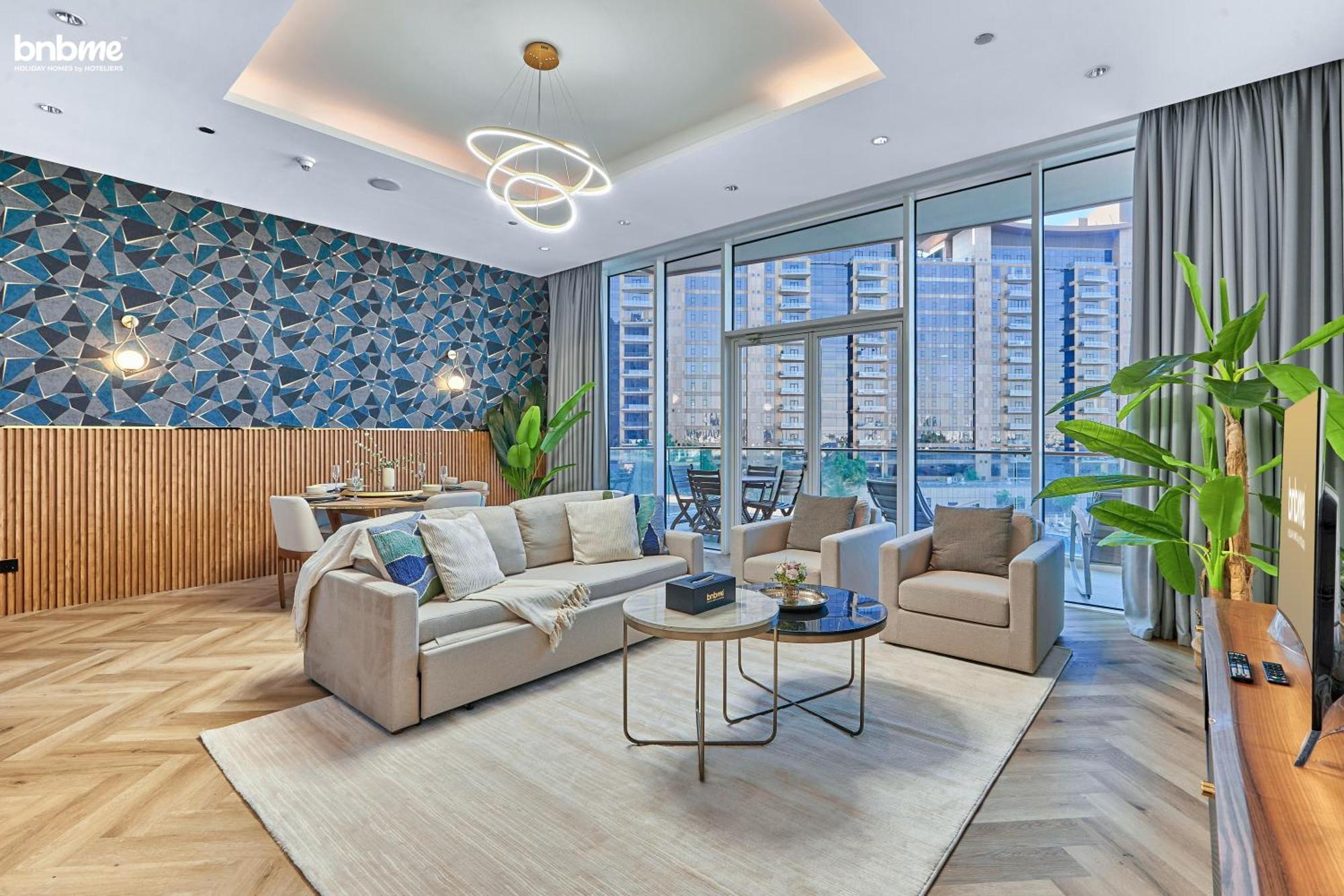 Bnbmehomes - Tiara Tanzanite Dubaï Extérieur photo